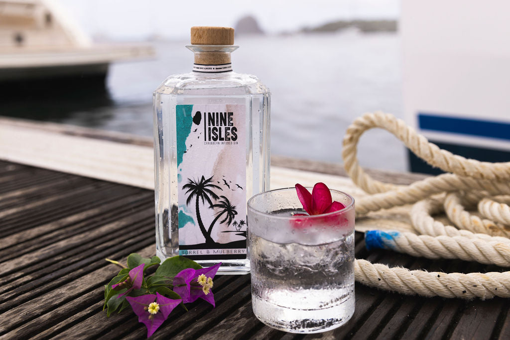 Nine Isles Sorrel (Hibiscus) & Mulberry Infused Gin